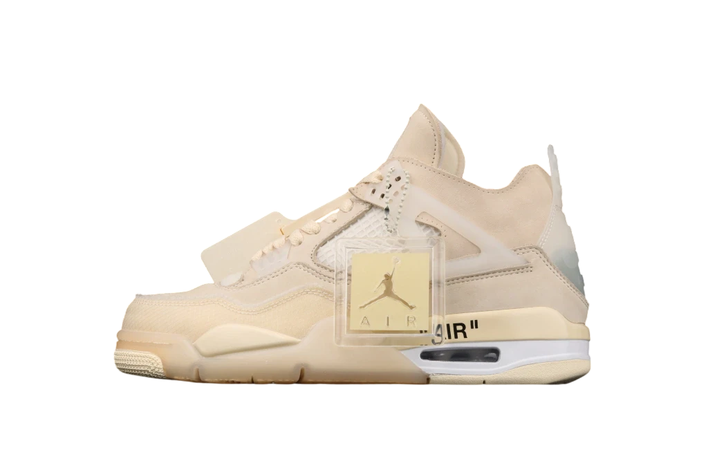 Jordan 4 Retro Off-White Sail