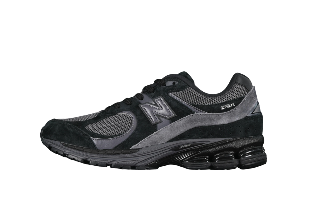 New Balance 2002R Black Dark Grey