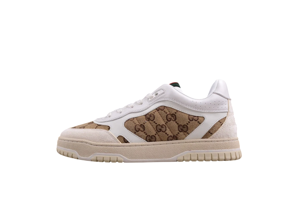 Gucci Re-Web Sneaker GG Canvas White Beige