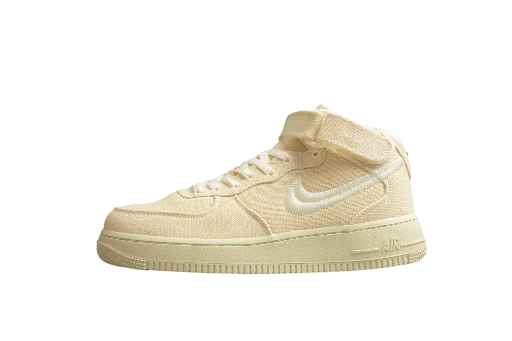 Nike Air Force 1 Mid Stussy Fossil