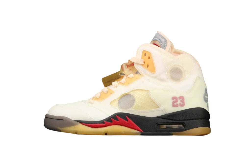 NIKE x OFF-WHITE - Air Jordan 5 Retro "Sail"