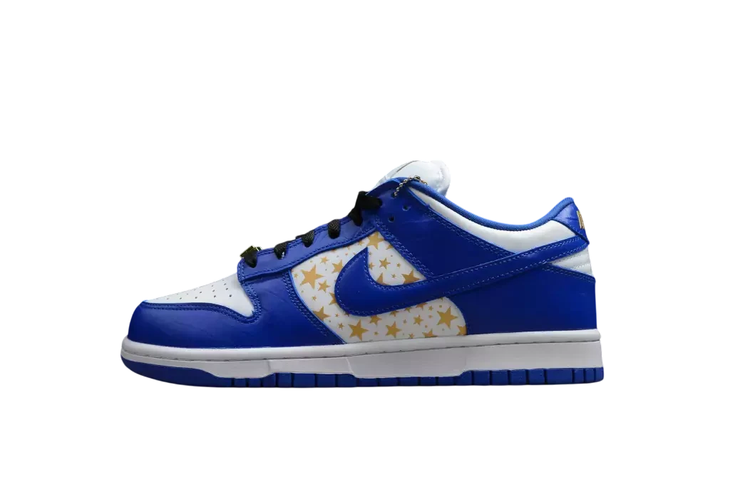 Nike SB Dunk Low Supreme Stars Hyper Royal