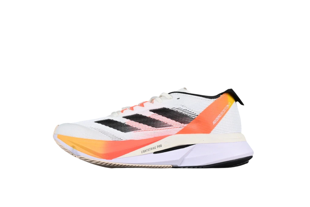 adidas Adizero Boston 12 Ivory Core Black Solar Red