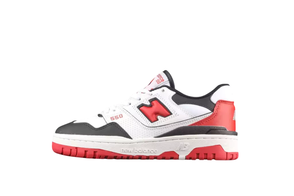 New Balance 550 White Red Black