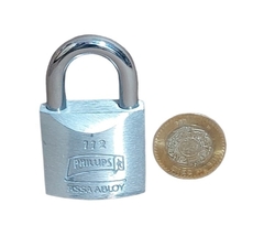 CANDADO DE LATON GANCHO CORTO 38mm NIVEL DE SEGURIDAD #4 112 PHILLIPS - comprar en línea