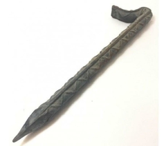 ALCAYATA DE VARILLA HECHIZA 3/8" x 5" - 6"