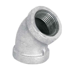 CODO 1" x 45° GALVANIZADO