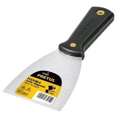ESPATULA FLEXIBLE CON MANGO 1" MOD.E-1F PRETUL
