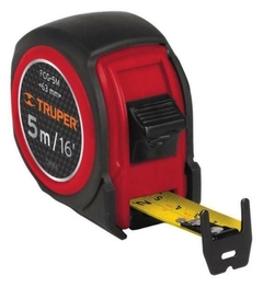 FLEXOMETRO COMPACTO 19mm, 5MT MOD.FCG-5M TRUPER