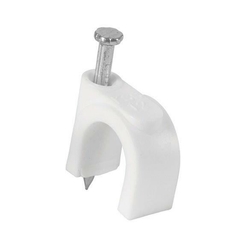 GRAPA CURVA 12mm 20PZ BLANCA MOD.GCU-12B VOLTECK