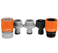 JUEGO DE 2 CONECTORES RAPIDO ABS (SISTEMA CLICK) MOD.CLICK-SET TRUPER