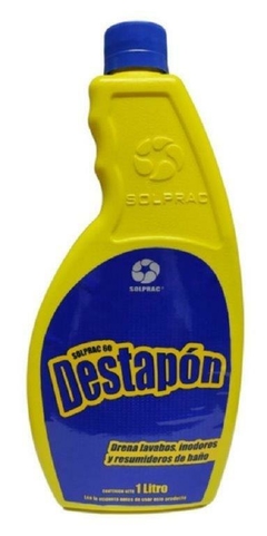 LIQUIDO DESTAPACAÑOS (DESTAPON) 1LT SOLPRAC