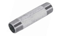 NIPLE 1/2" x 6" GALVANIZADO