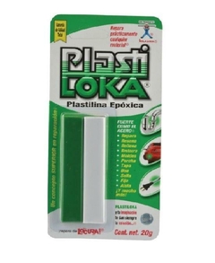 PLASTILOKA (PLASTILINA EPOXICA REPARADORA) 20GR KOLA LOKA
