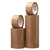KIT 6 FITA ADESIVA DE EMABALAGEM MARROM 45mmx100m