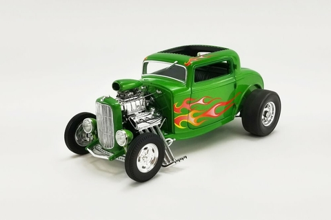 Ford 1932 3 Janelas Hot Rod Rat Fink Edição Limitada 1:18 Acme
