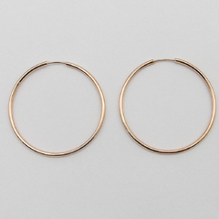 AROS CUBANOS PLATA ROSE/DORADOS N°5