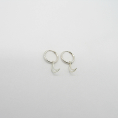 AROS CUBANOS PLATA COMUN N°0 CON DIJE LUNA CALADO