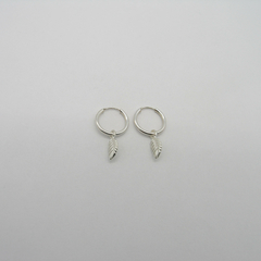 AROS CUBANOS PLATA COMUN N°00 CON DIJE HOJA