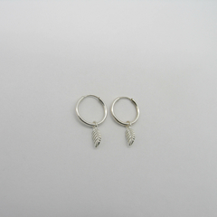 AROS CUBANOS PLATA COMUN N°0 CON DIJE HOJA
