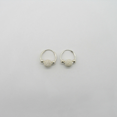 AROS CUBANOS PLATA COMUN N°0 CON 1 BOLA PICADA Y 2 BOLITAS