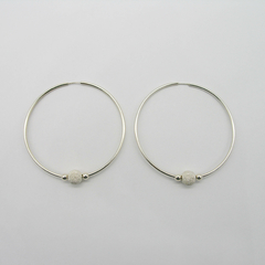 AROS CUBANOS PLATA COMUN N°7 CON 1 BOLA PICADA Y 2 BOLITAS