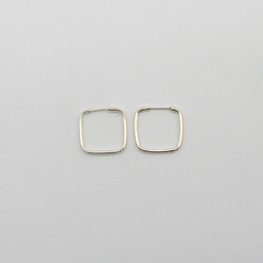 AROS PLATA CUADRADOS N°1
