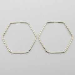 AROS PLATA HEXAGONALES N°4