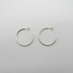 AROS CUBANOS PLATA GRUESO N°4 MEDIO
