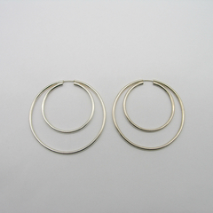 AROS CUBANOS PLATA COMUN N°6 DOBLE
