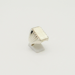 ANILLO SELLO DE HOMBRE HUECO PLATA S1