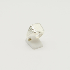 ANILLO SELLO DE HOMBRE HUECO PLATA S14