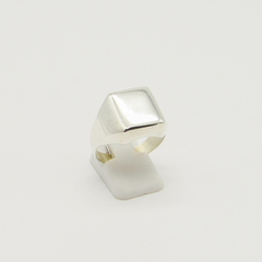 ANILLO SELLO DE HOMBRE HUECO PLATA S23