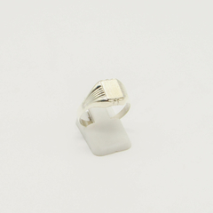 ANILLO SELLO DE HOMBRE HUECO PLATA S39