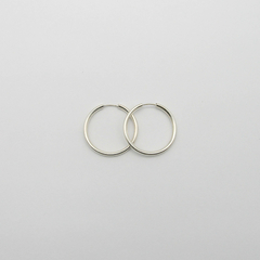 AROS CUBANOS PLATA GRUESO N°3