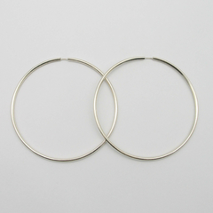 AROS CUBANOS PLATA GRUESO N°8