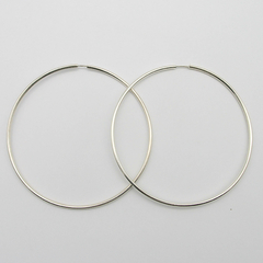 AROS CUBANOS PLATA GRUESO N°9