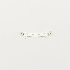 PERCHA X2 PLATA CORAZONES