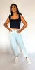 Cropped Tricot Alça De Babados