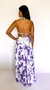 Vestido Longo Floral Aberturas - comprar online