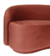 Sofá lounge curvo