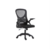 Cadeira de escritório Columbia, modelo giratório com design ergonômico e estrutura em malha preta.