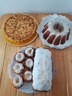 Budin de mandarina con glase - comprar online