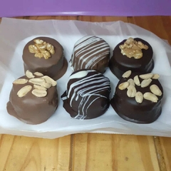 Alfajores de chocolate