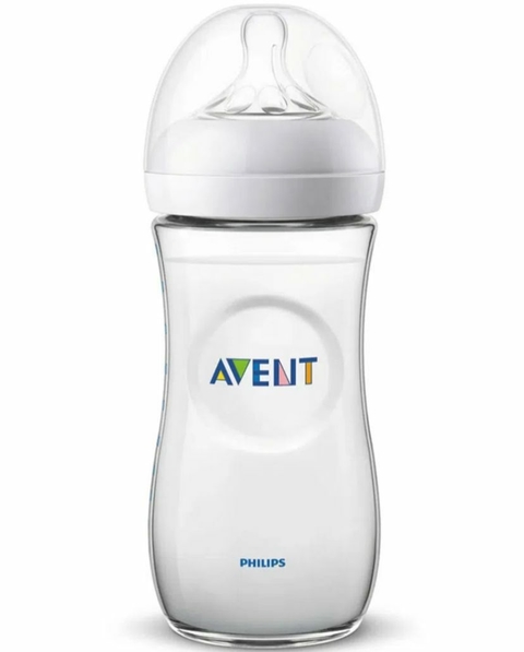 Mamadeira Transparente - 330 Ml - Pétala - Philips Avent