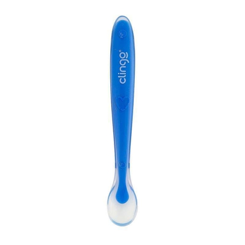 COLHER DE SILICONE PREMIUM COLORS AZUL