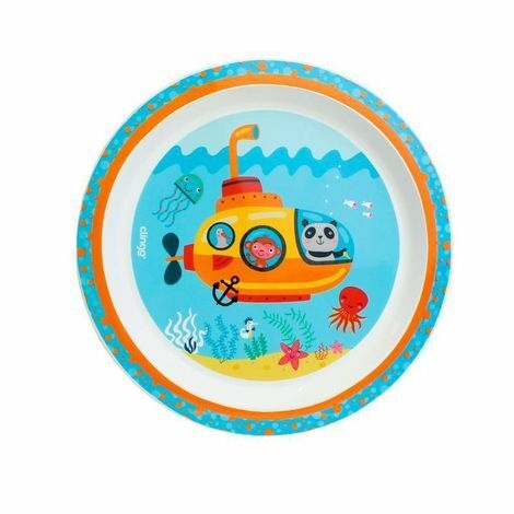 PRATO INFANTIL FUNDO DO MAR