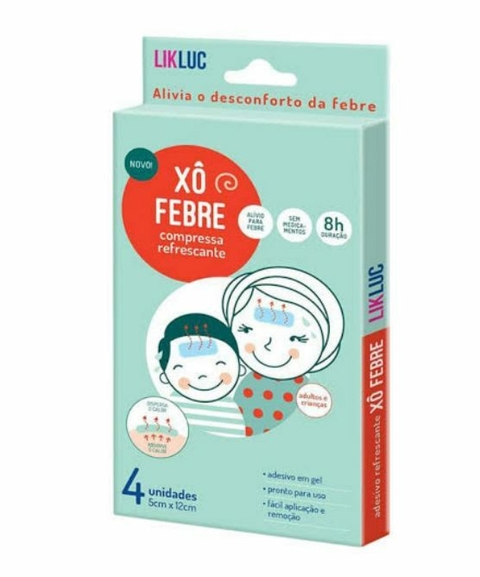 Xô Febre – Compressa aderente refrescante a base de água