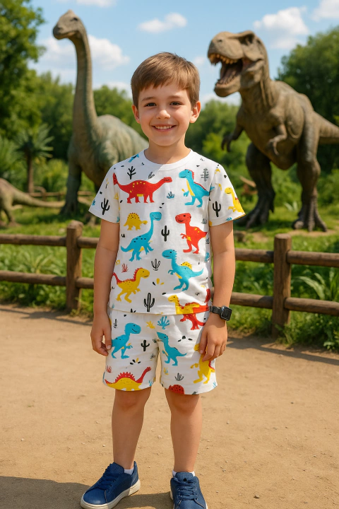 Conjunto Dinossauros Coloridos - comprar online