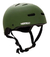 Casco Vertigo VX Free Style Verde Mate / Cinta Negra en internet